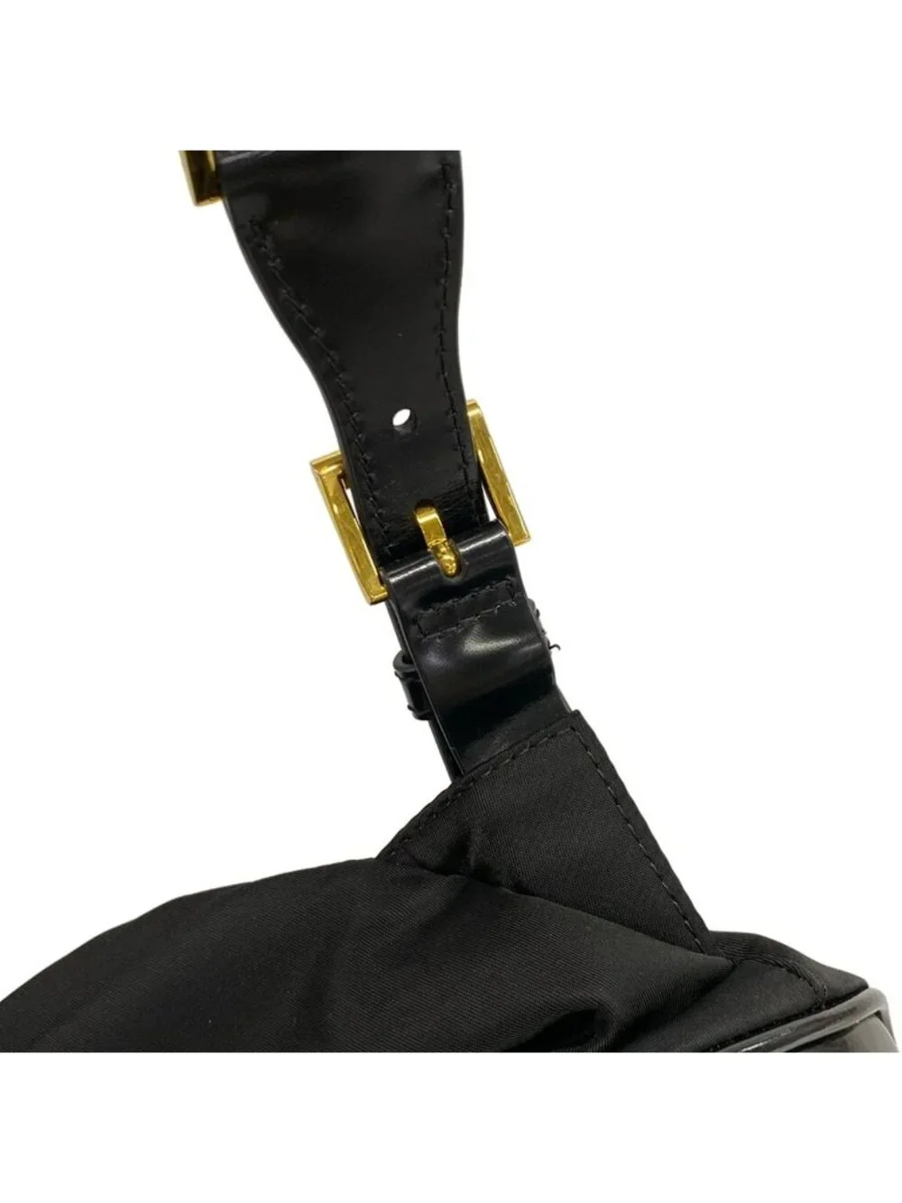 Prada Backpack Black Re-Nylon Leather